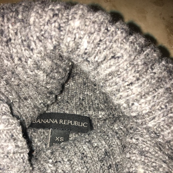 BANANA REPUBLIC Texture Combo Fringe Sweater XS - Picture 15 of 15